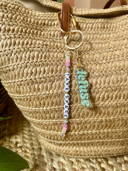 defuse bag charm & pocket guide
