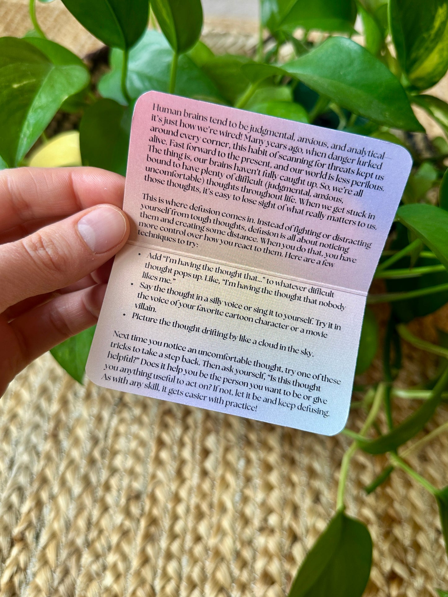 defuse pen & pocket guide