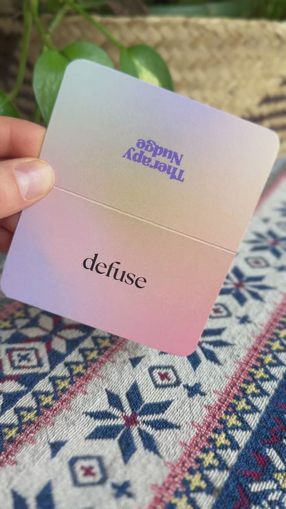 defuse pen & pocket guide